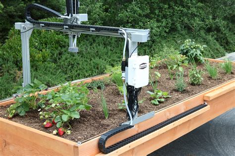 cnc machine grows food itself|cnc farm bot.